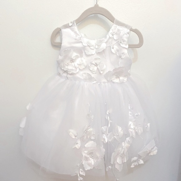 12-18 Month Adorable Baby Flower Girl Set - Picture 2 of 10